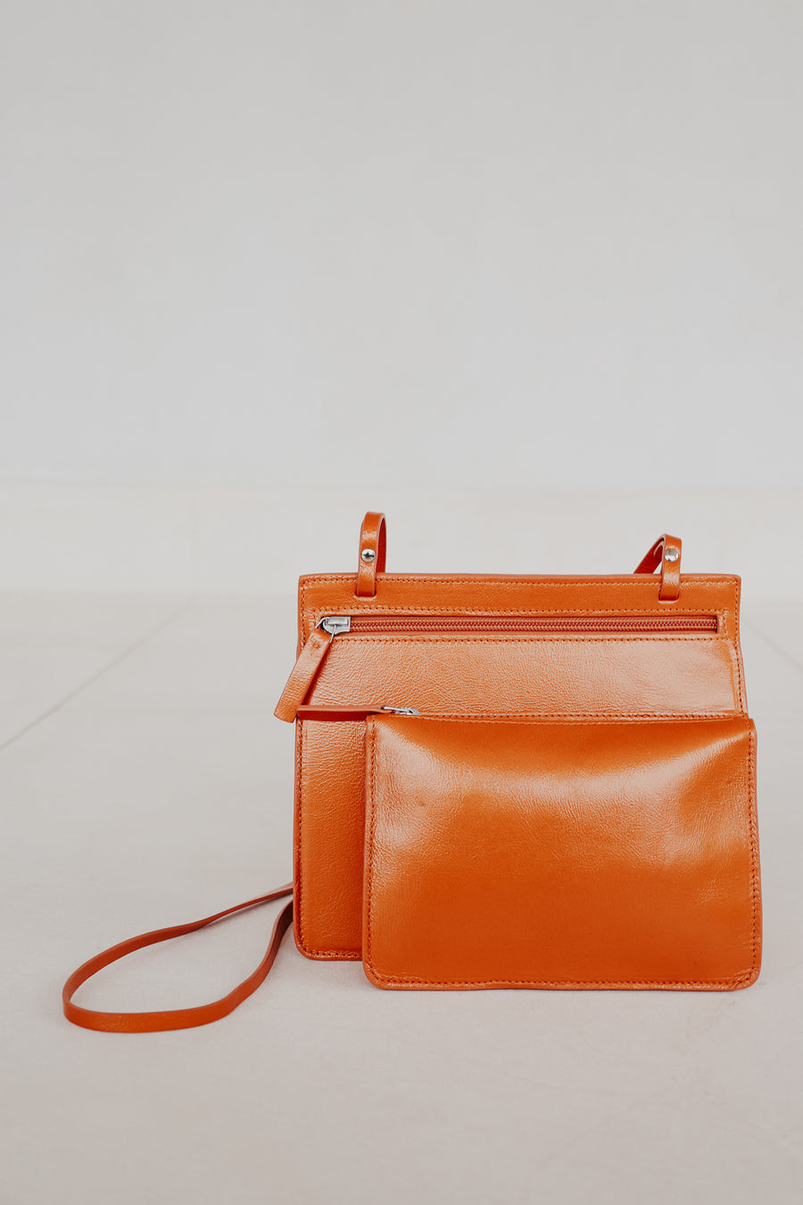 Double Pouch | Orange Stone