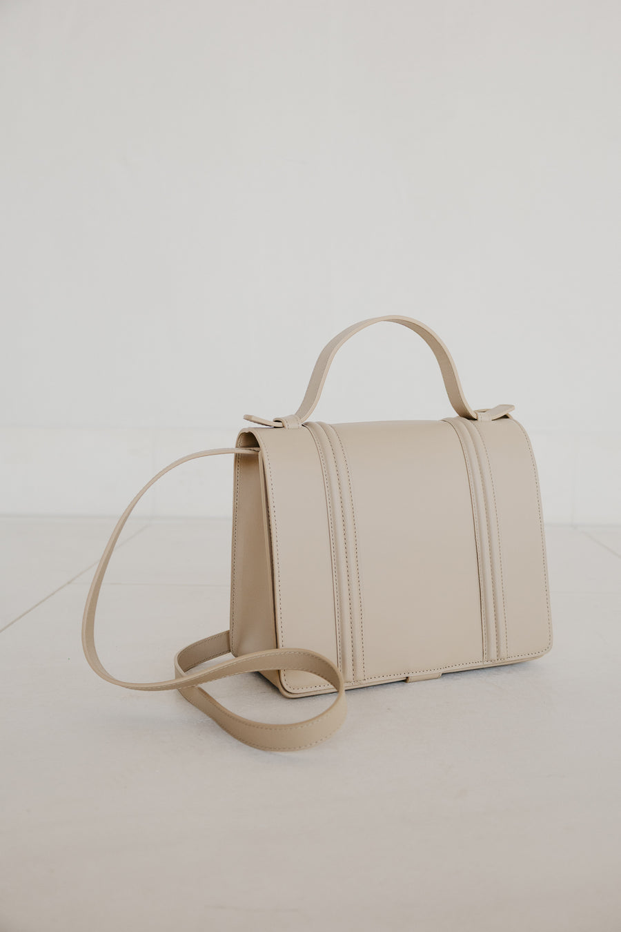 Mini aktetas Doublé Beige Zuiver