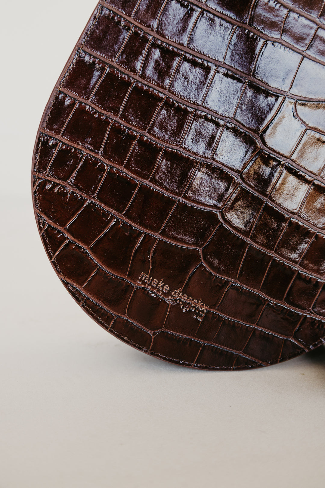 Single Saddle | Chocolate Croco