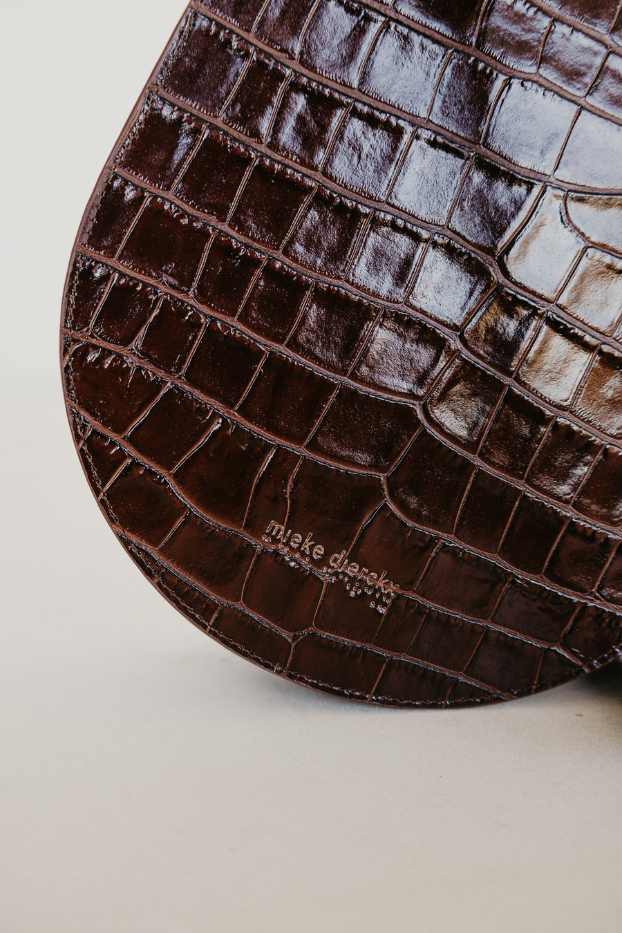 Single Saddle | Chocolate Croco