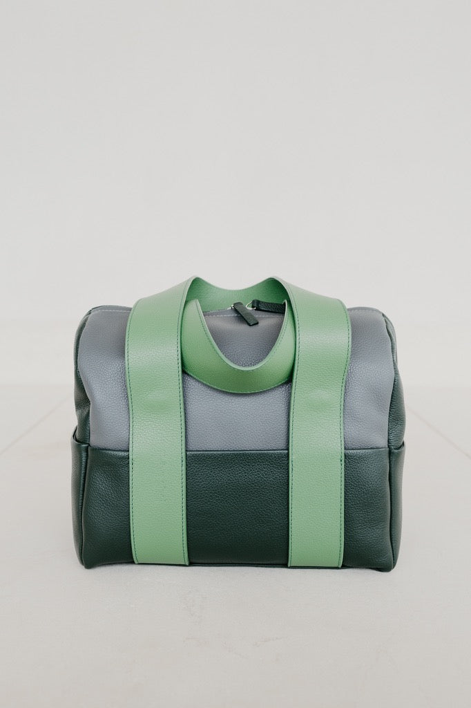 Mini Bowling Bag | Combi Forest - Grass - Grey