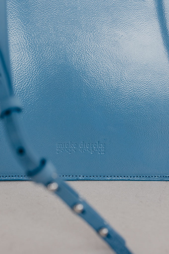 Double Pouch | Bleu Ciel Stone