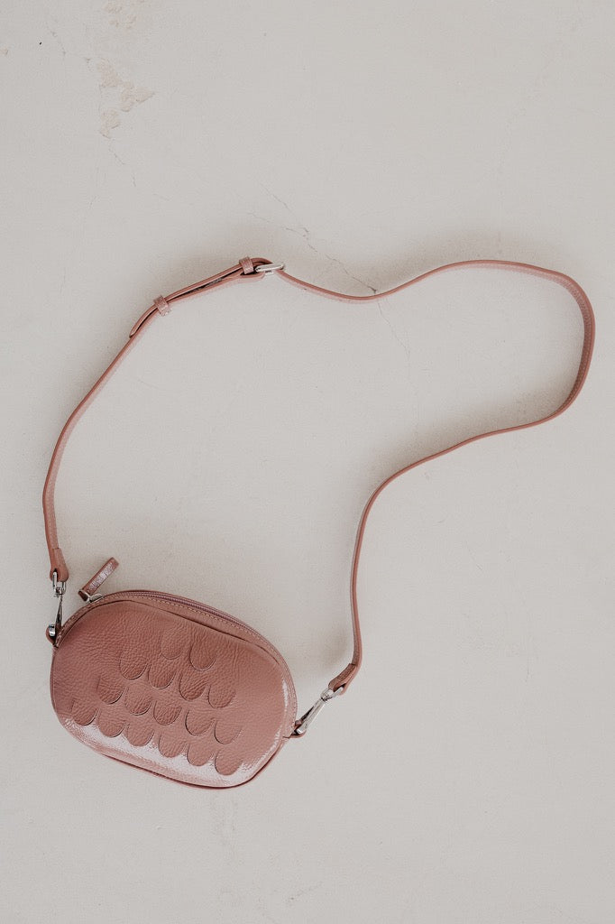 Oval Mini Bag | Rose Stone Sparkle