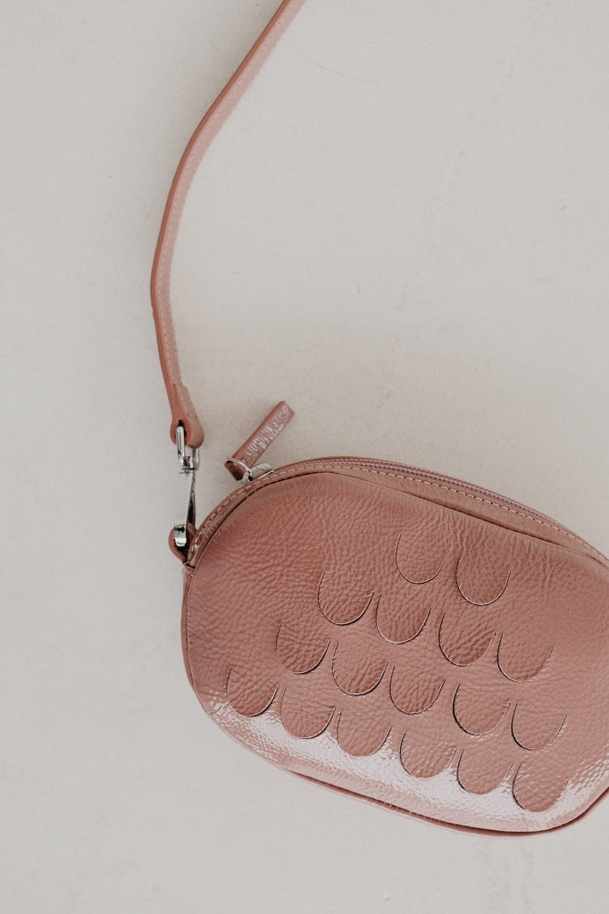Oval Mini Bag | Rose Stone Sparkle