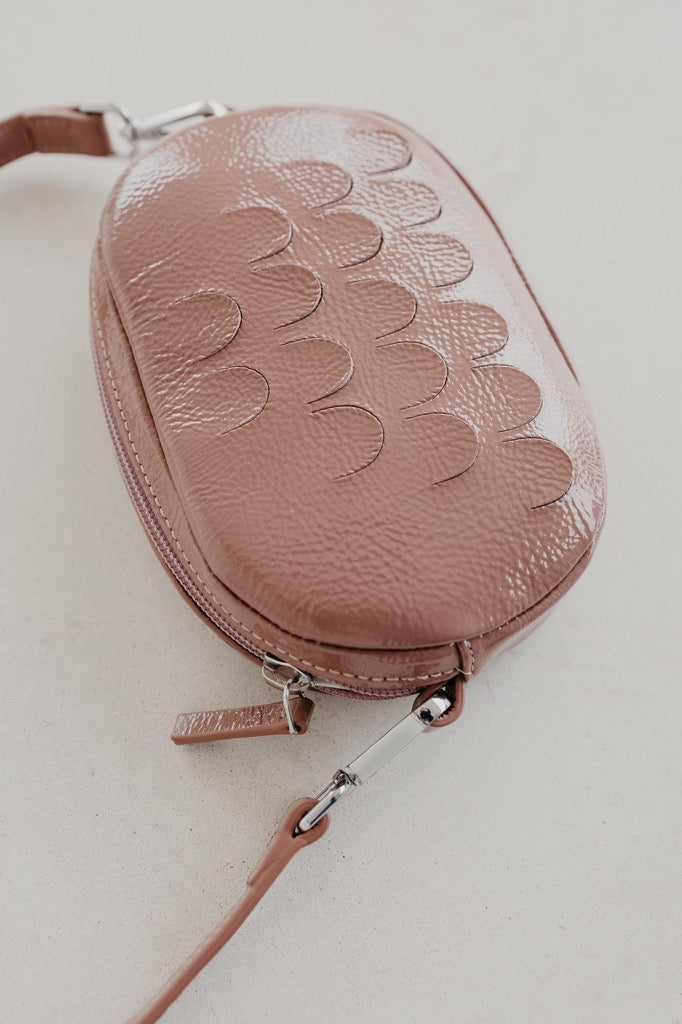 Oval Mini Bag | Rose Stone Sparkle