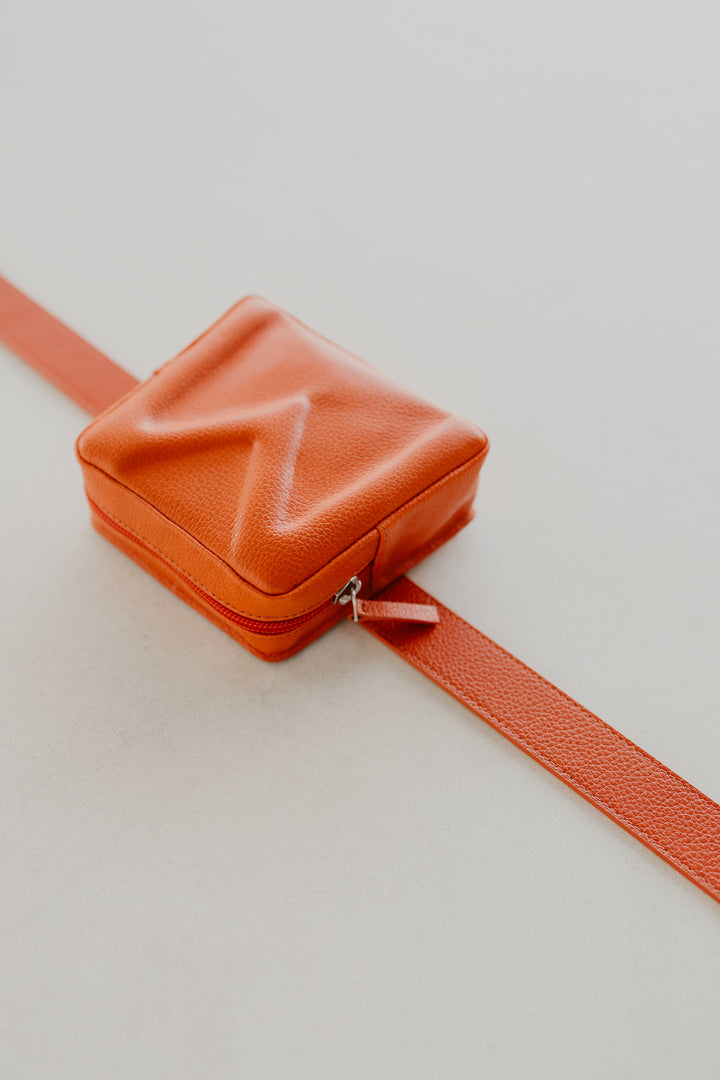 Belt Bag: Belt S/M Naranja Structured + Mini M Naranja Structured