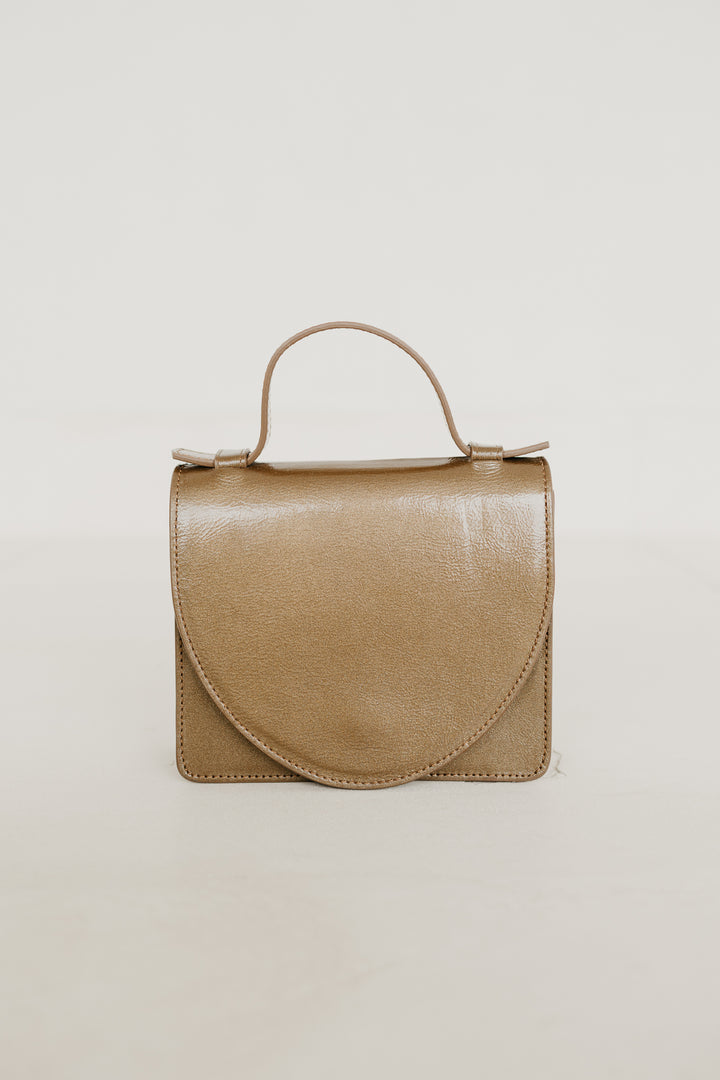 Micro Briefcase | Biscuit Stone