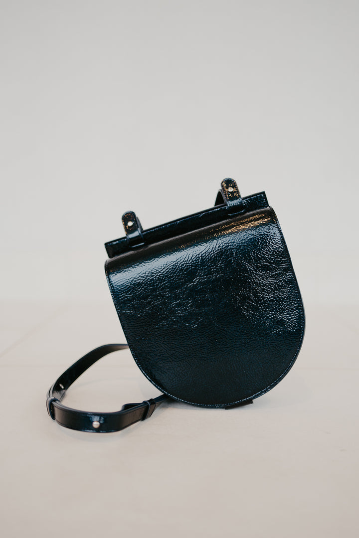 Single Saddle | Night Blue Stone