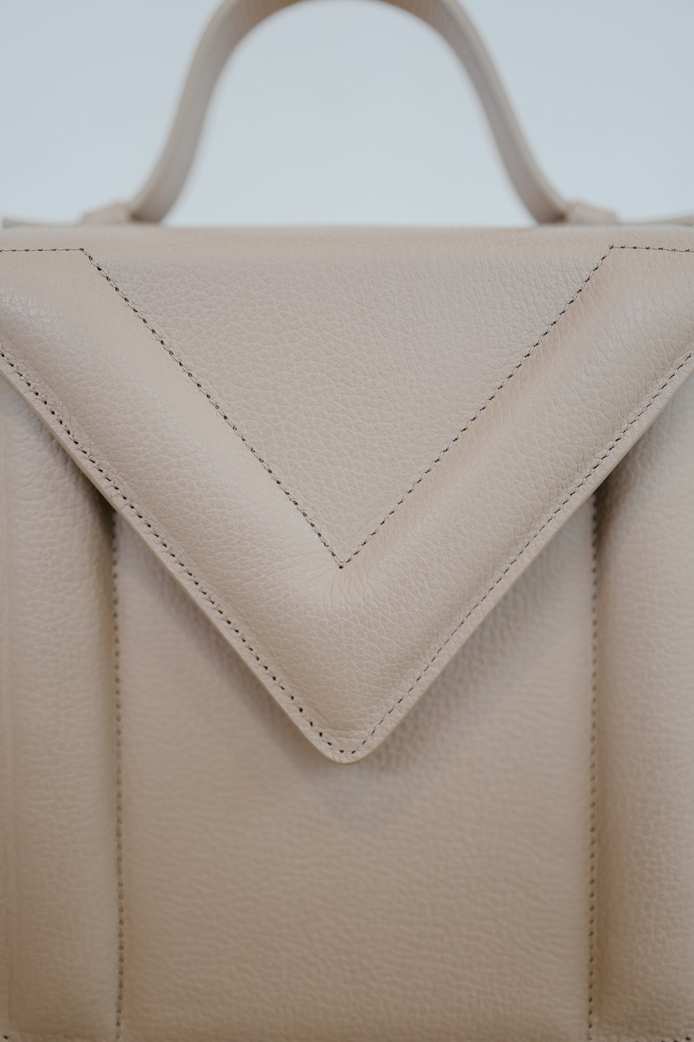 Boxbag | Beige Structured