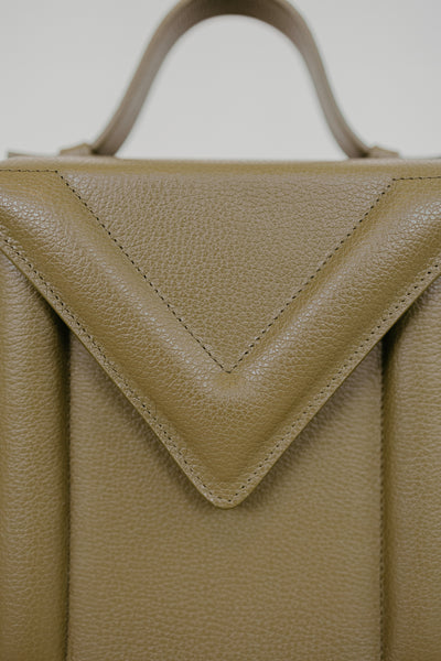 Boxbag | Khaki Structured