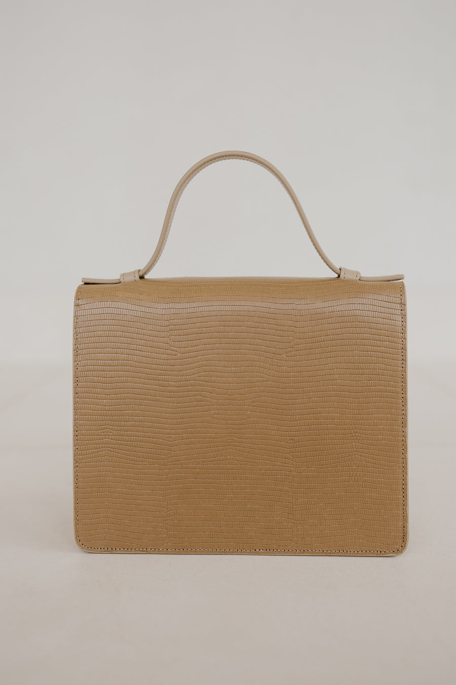 Mini Briefcase | Combi Beige Snake