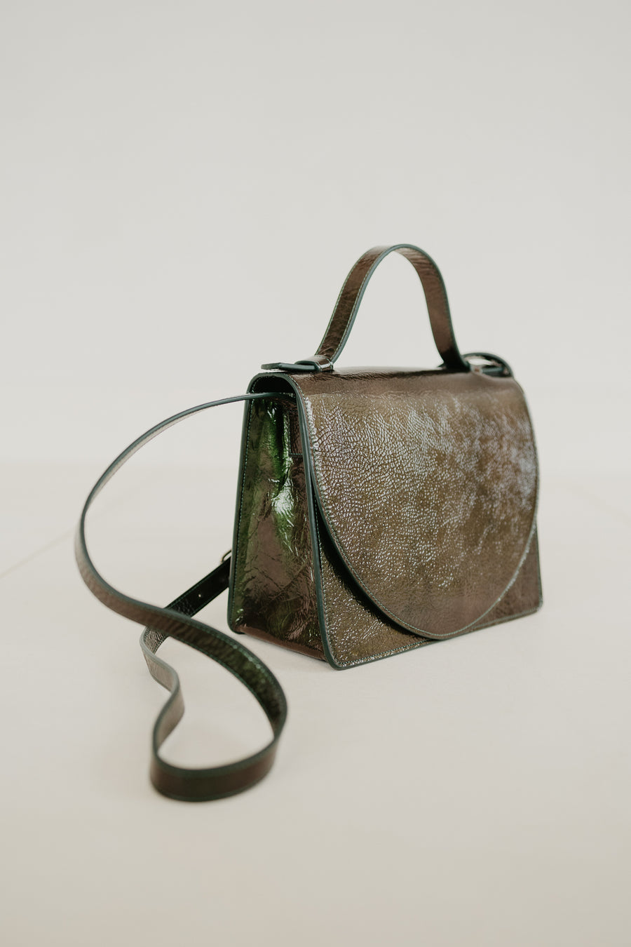Mini Briefcase | Kiwi Rose Stone