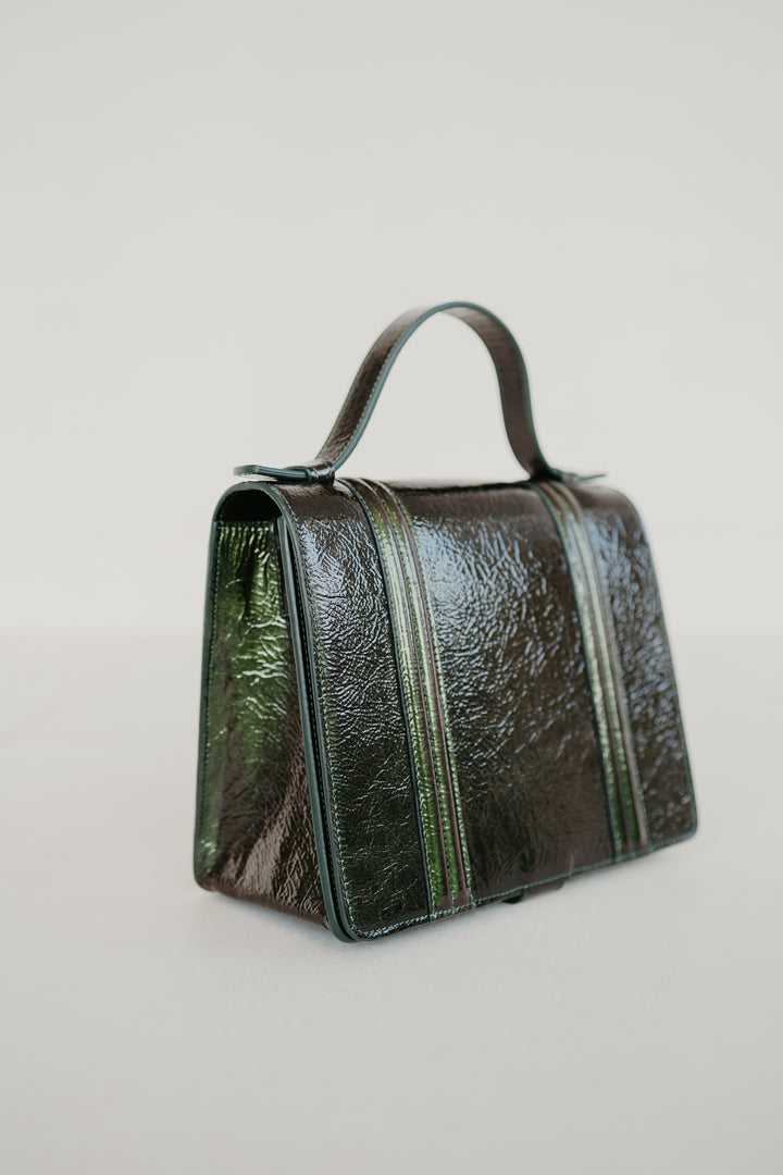 Mini Briefcase Doublé | Kiwi Rose Stone