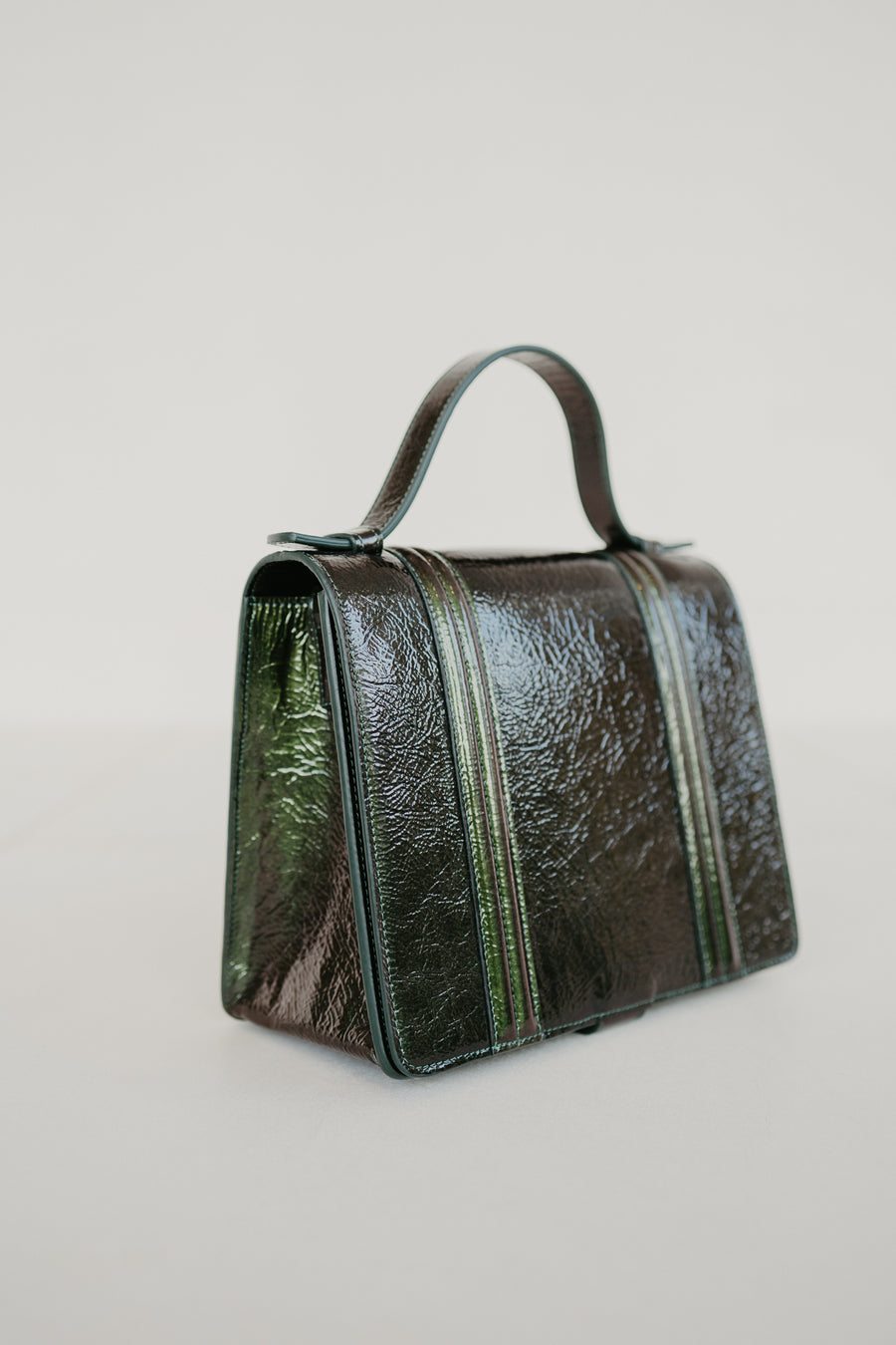 Mini Briefcase Doublé | Kiwi Rose Stone