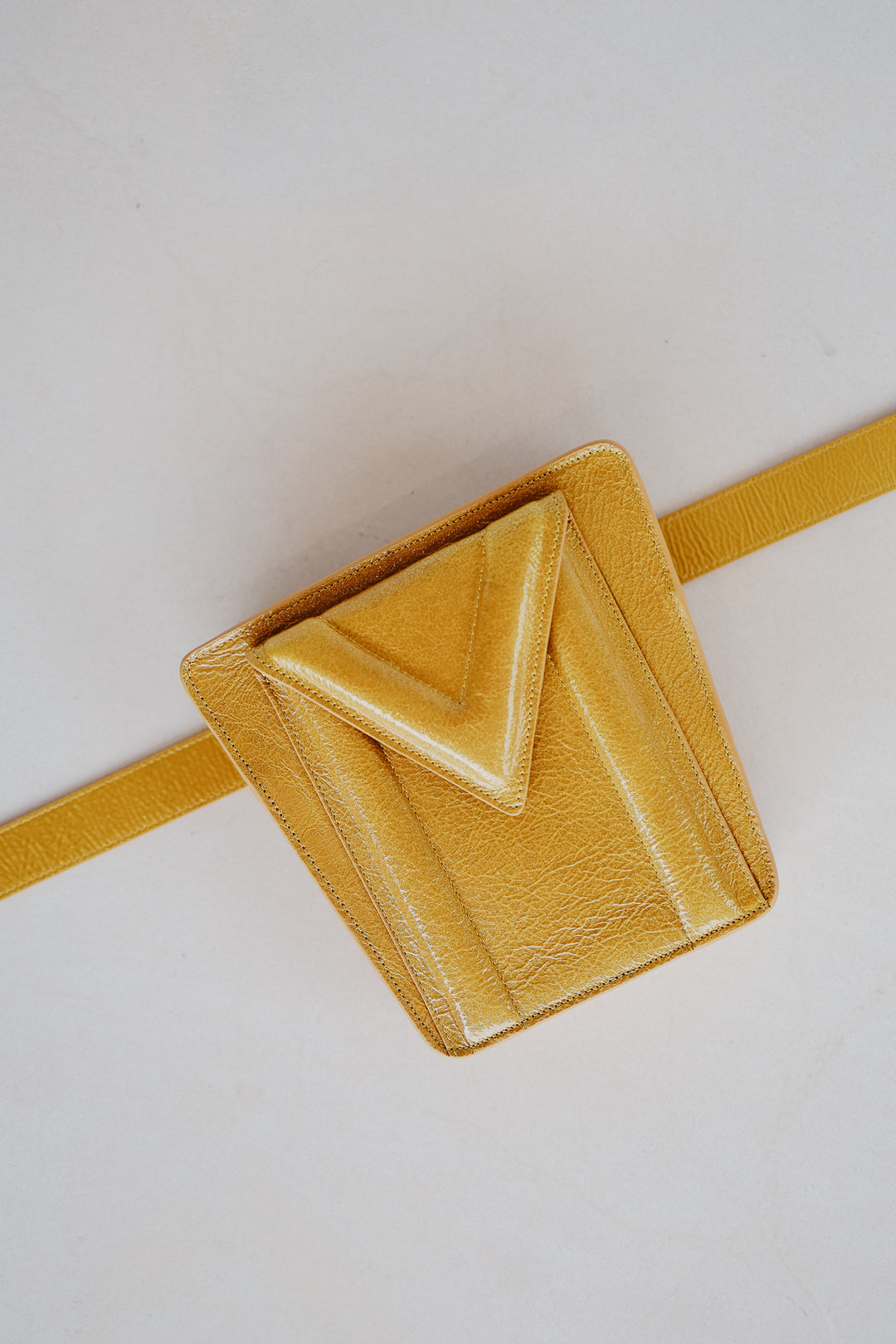 Belt Bag: Belt XL Citrine + Trapezium M Citrine