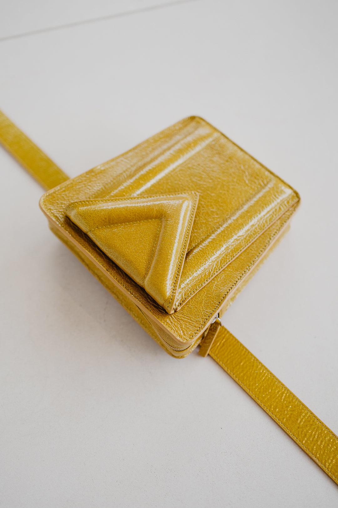 Belt Bag: Belt XL Citrine + Trapezium M Citrine