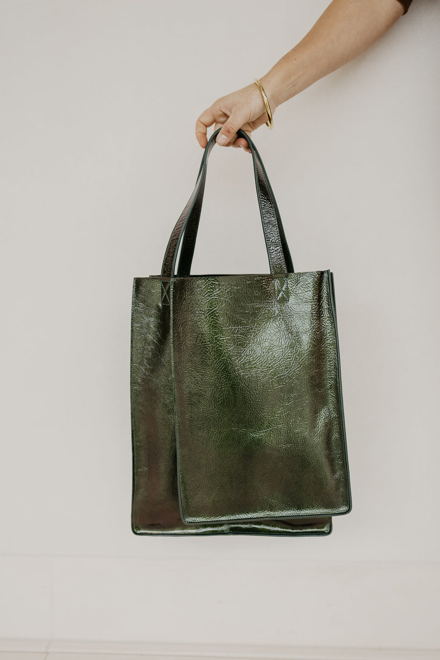 Double Shopper | Kiwi Rose Stone
