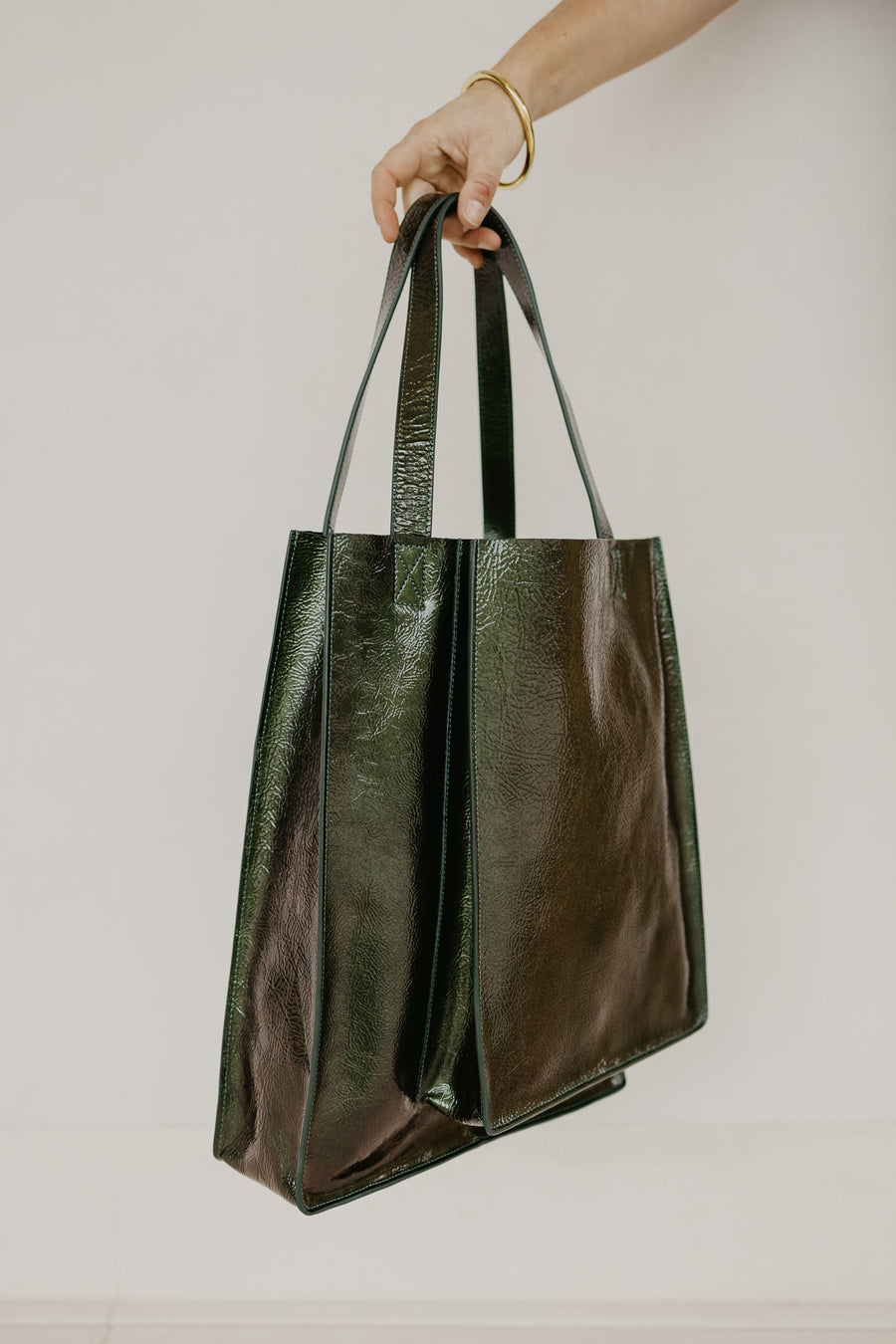 Double Shopper | Kiwi Rose Stone
