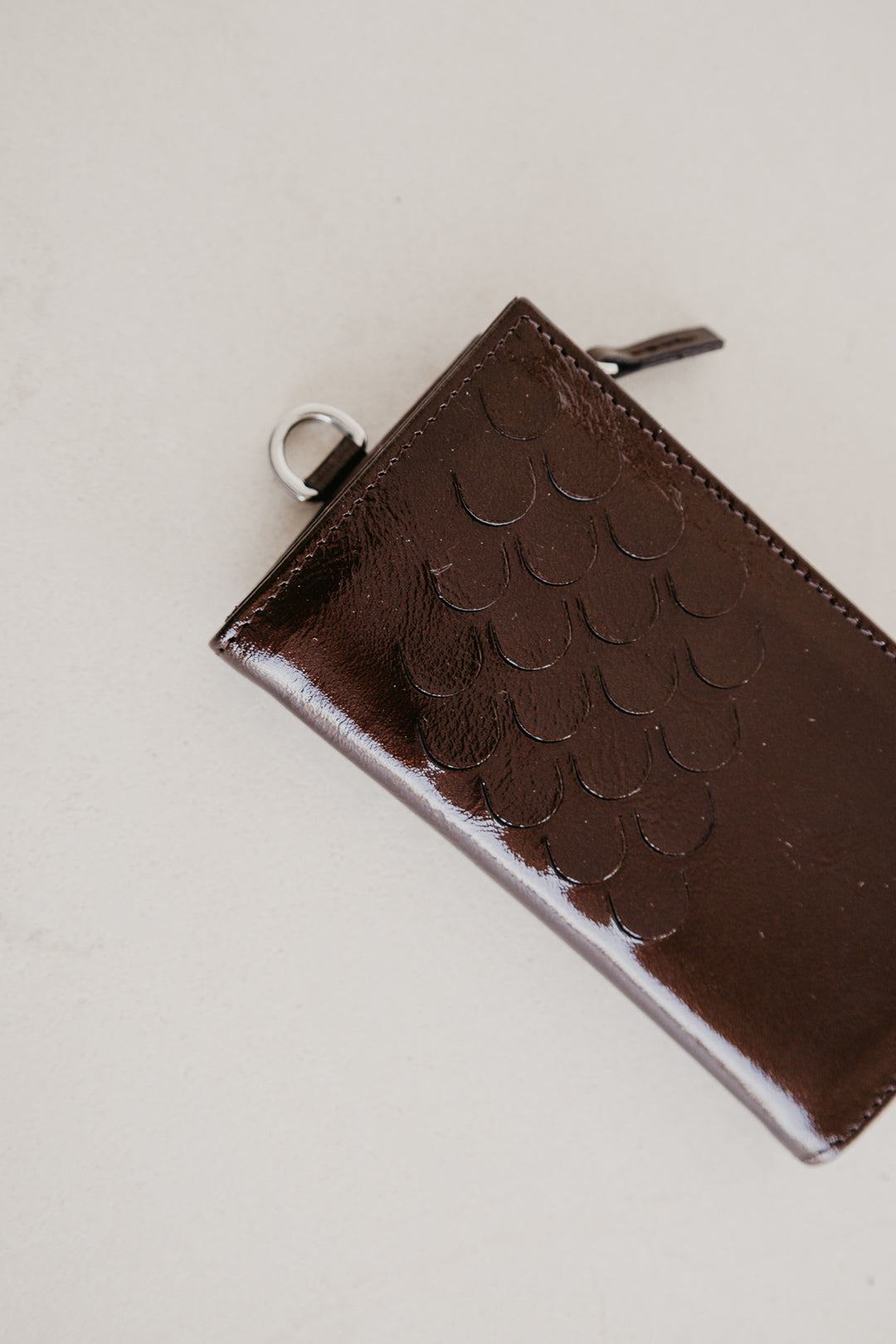 Cardholder Zip Scales | Chocolate Stone