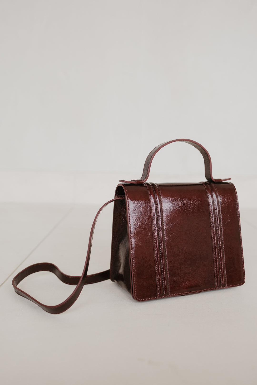 Mini Briefcase Doublé | Ruby