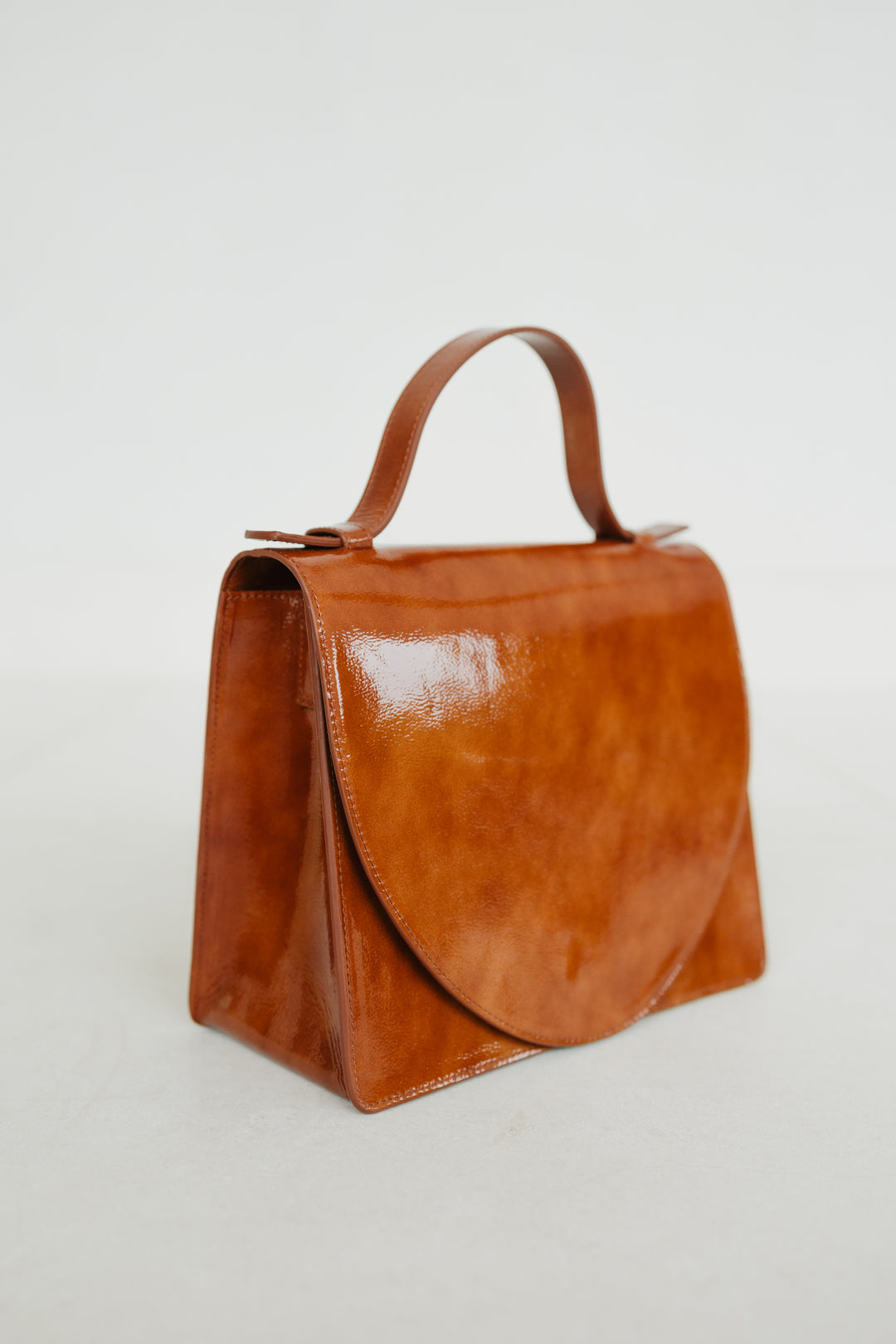 Mini Briefcase | Chestnut Stone