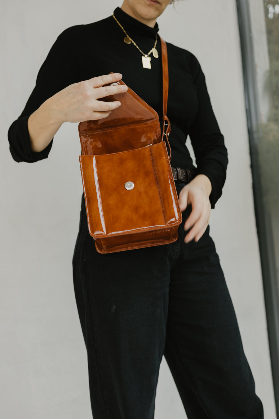 Boxbag | Chestnut Stone