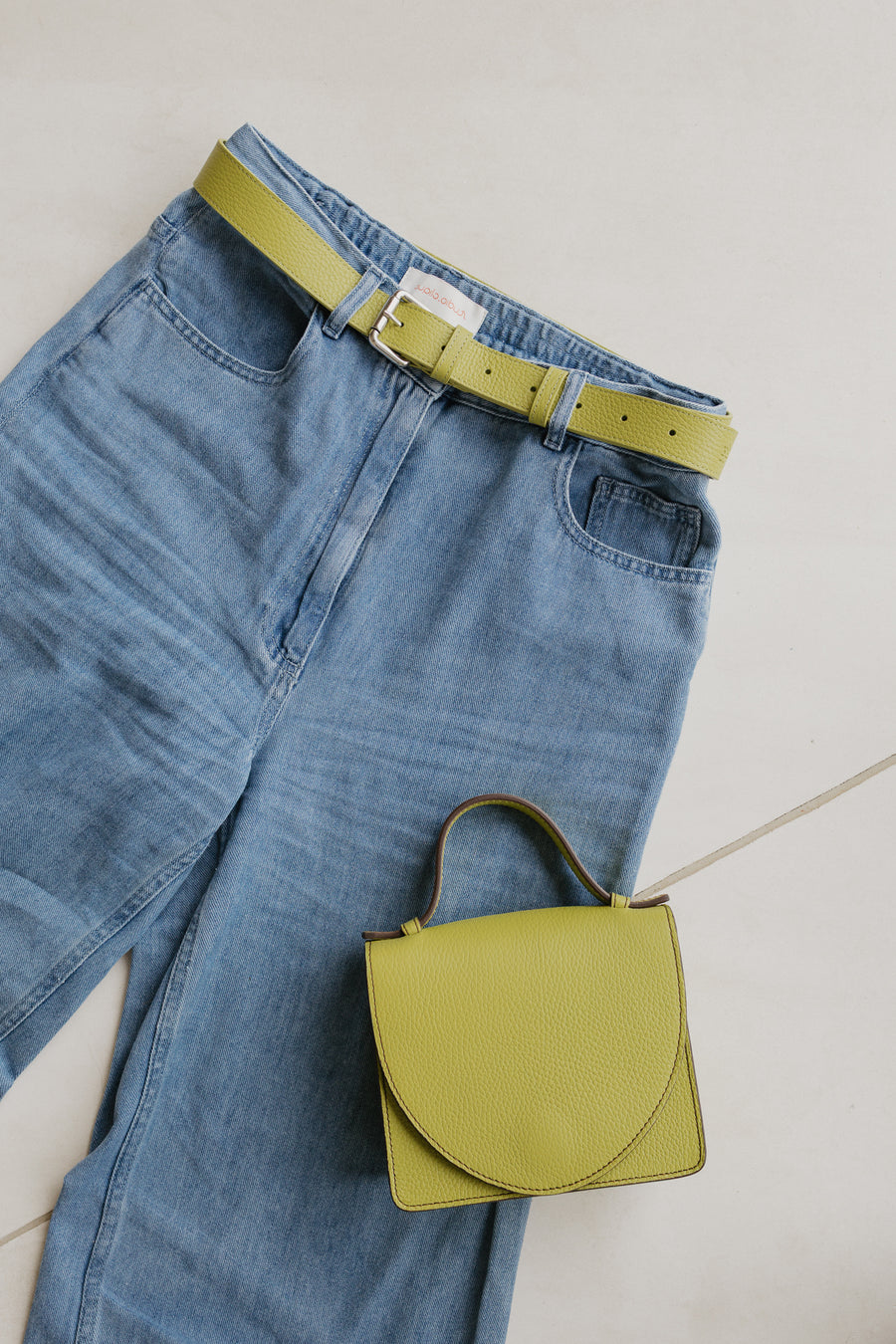 The Belt | Lime Structured