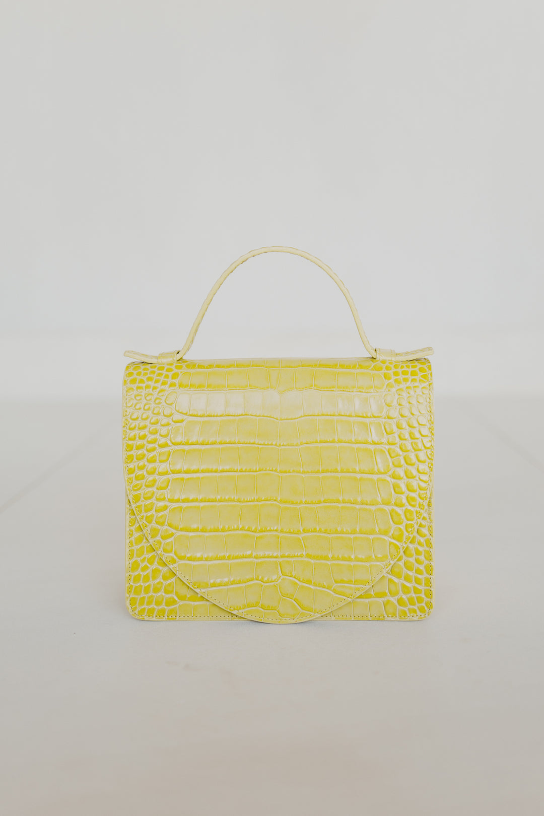 Mini Briefcase | Limon Croco