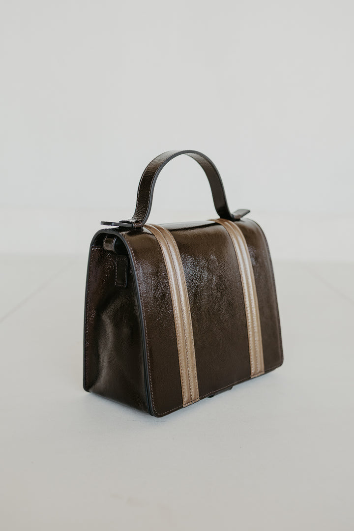 Mini Briefcase Doublé | Chocolate / Biscuit Stone