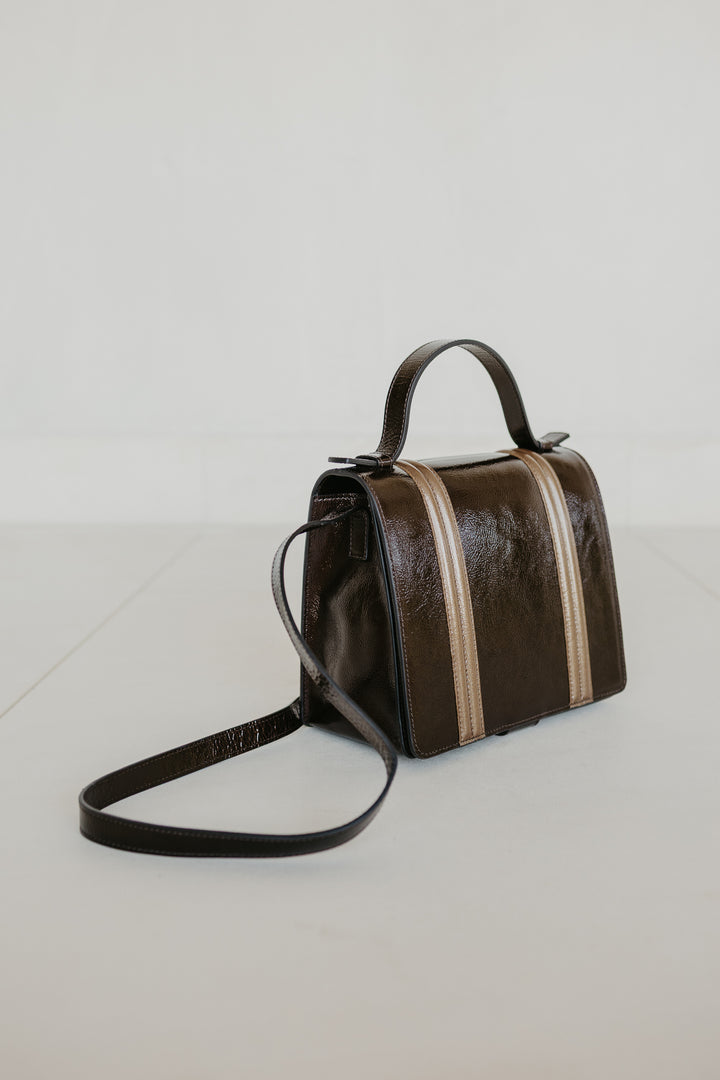 Mini Briefcase Doublé | Chocolate / Biscuit Stone