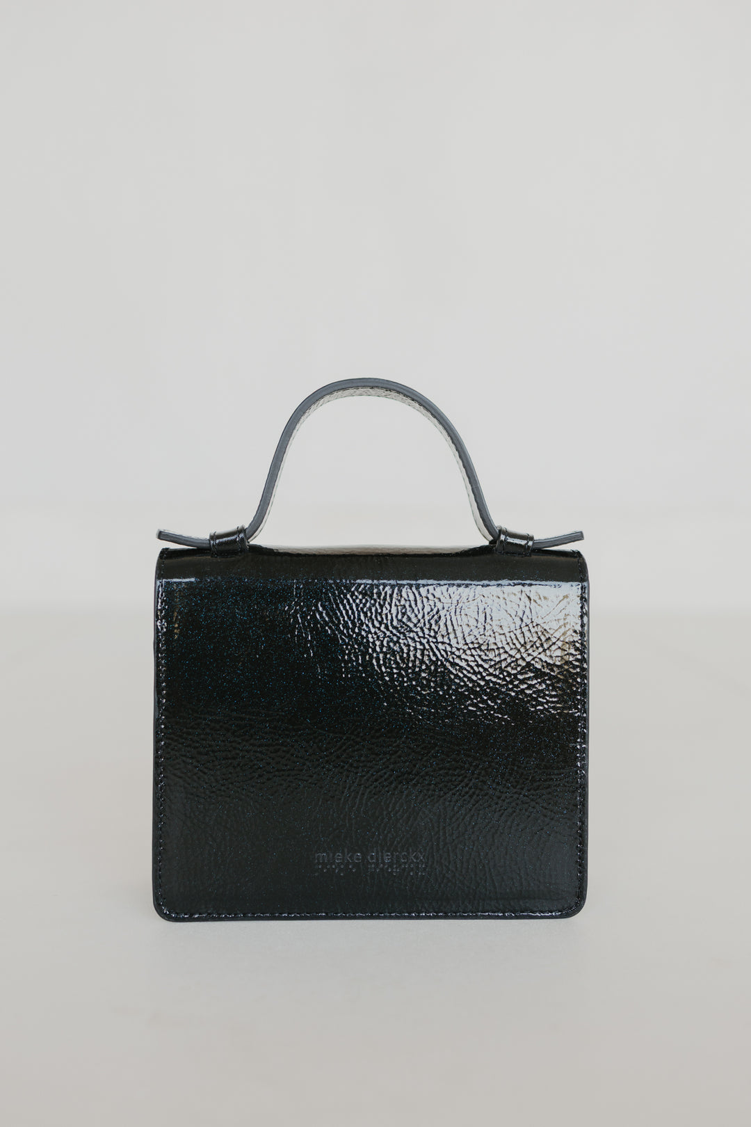 Micro Briefcase | Black Stone Sparkle