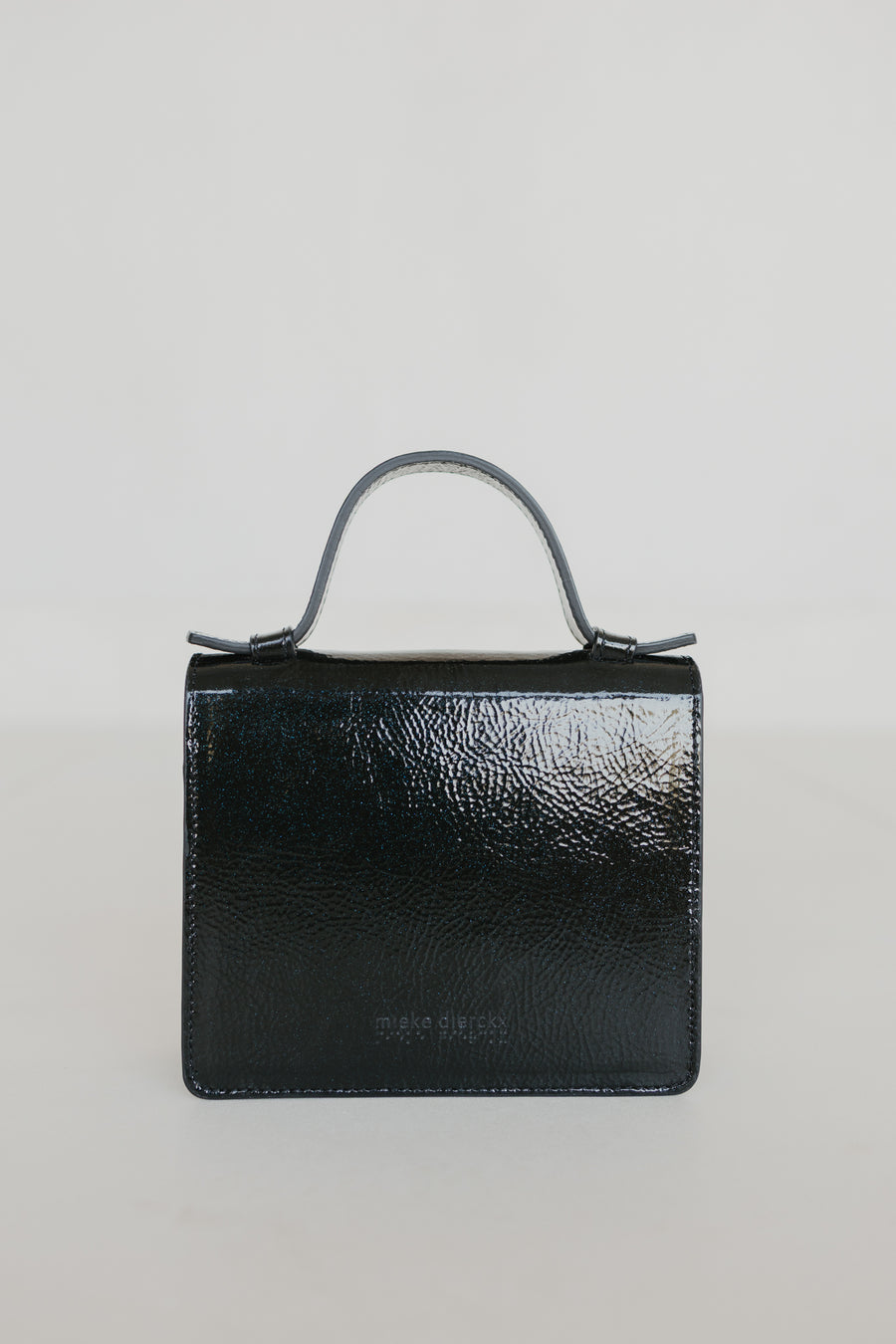 Micro Briefcase | Black Stone Sparkle