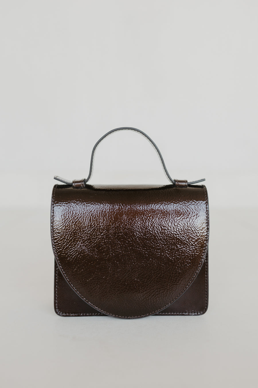 Micro Briefcase | Chocolate Stone