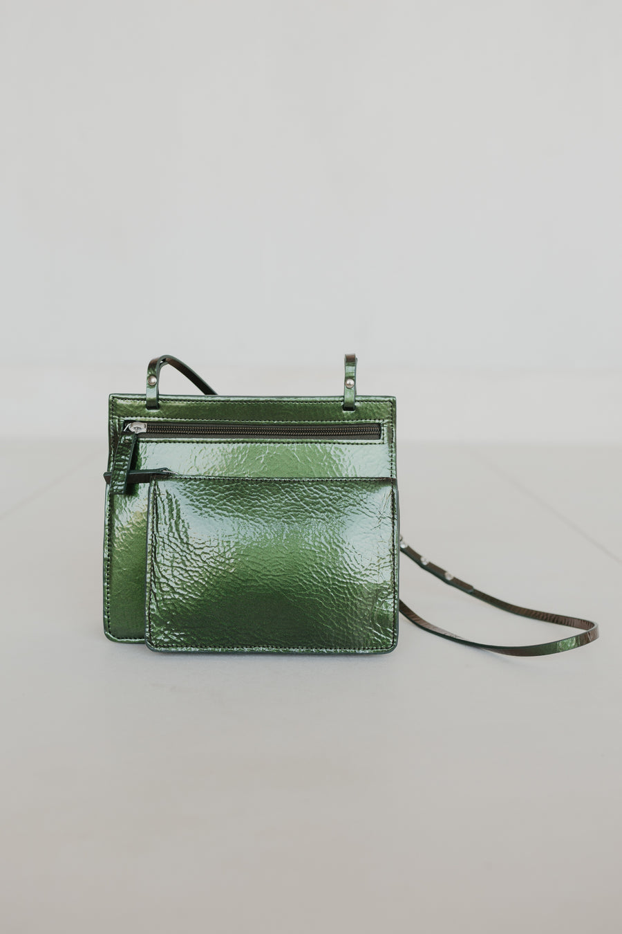 Double Pouch | Kiwi Rose Stone