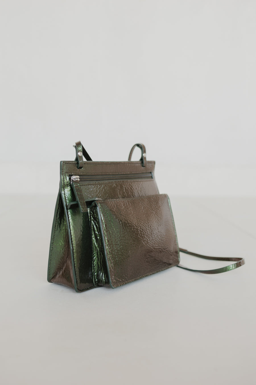 Double Pouch | Kiwi Rose Stone