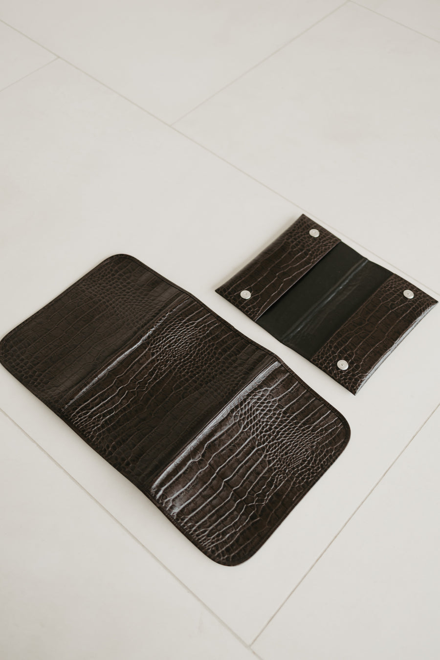 The Mommy Bag | Ebony Croco