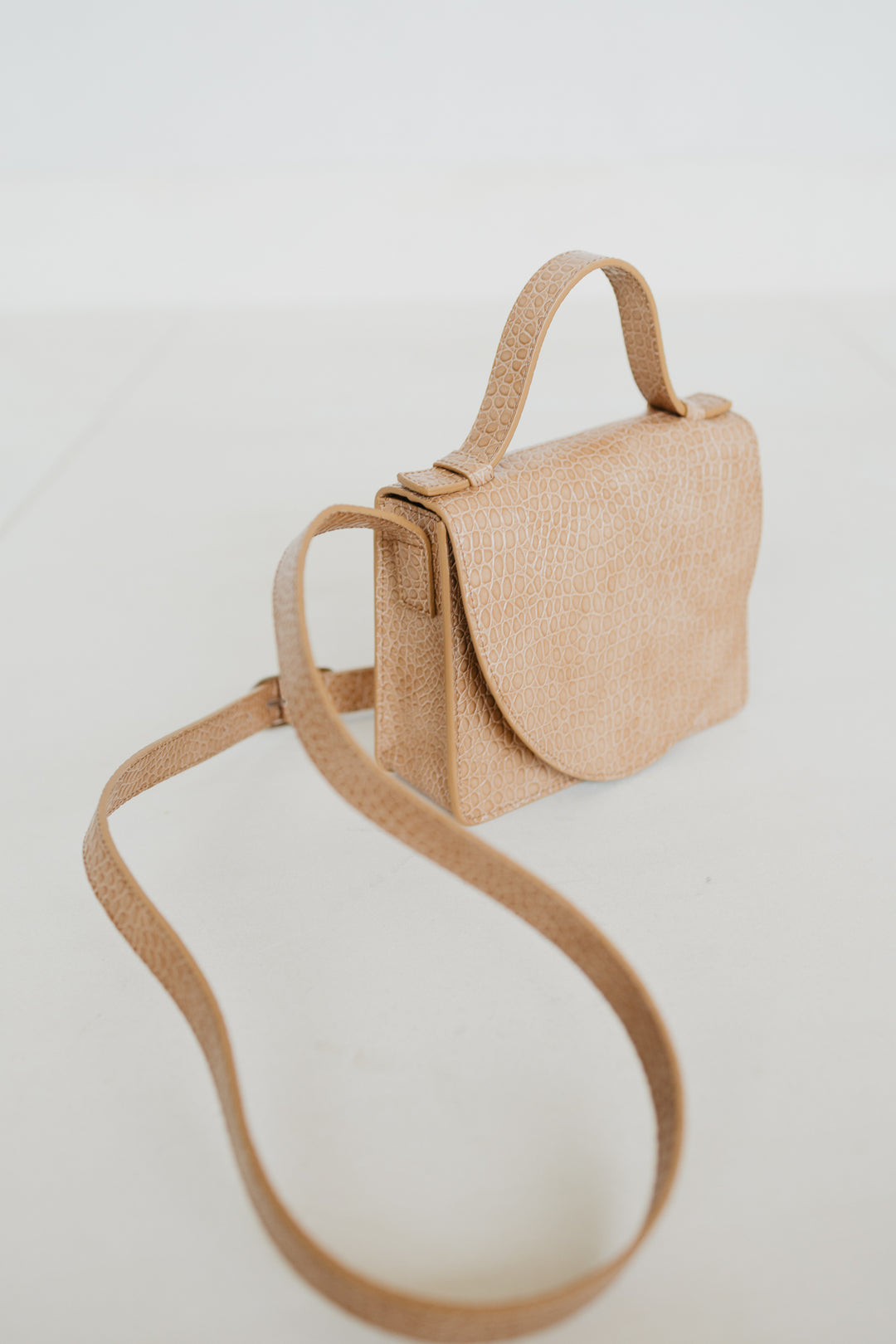 Micro Briefcase | Lecce Little Croco