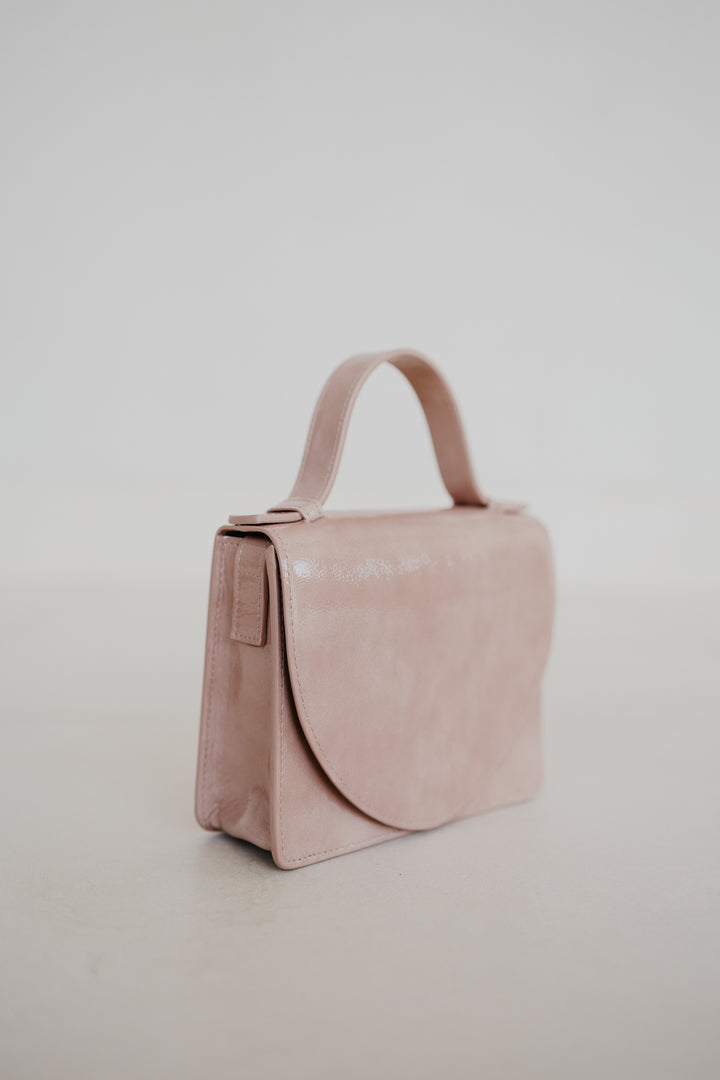 Micro Briefcase | Blush Stone