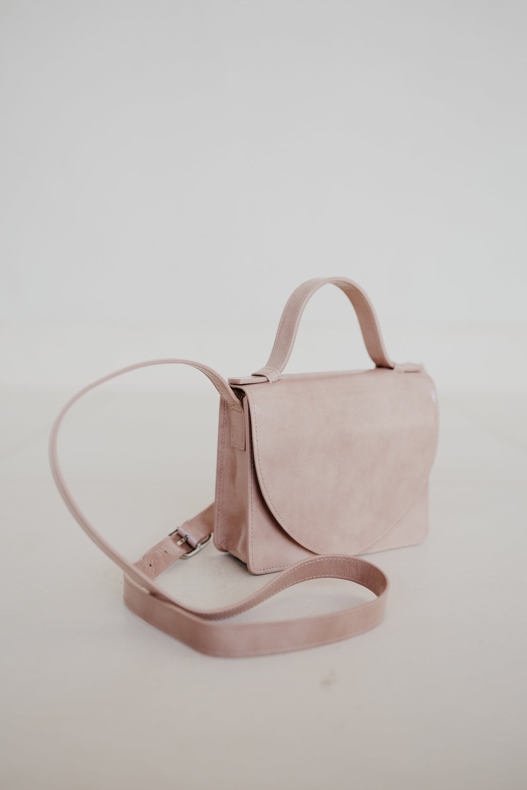 Micro Briefcase | Blush Stone