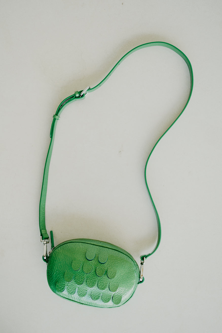 Oval Mini Bag | Grass Stone