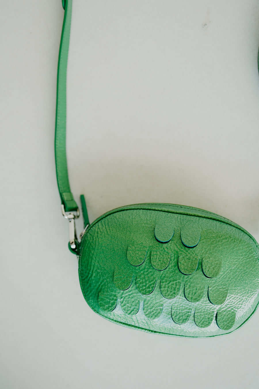 Oval Mini Bag | Grass Stone