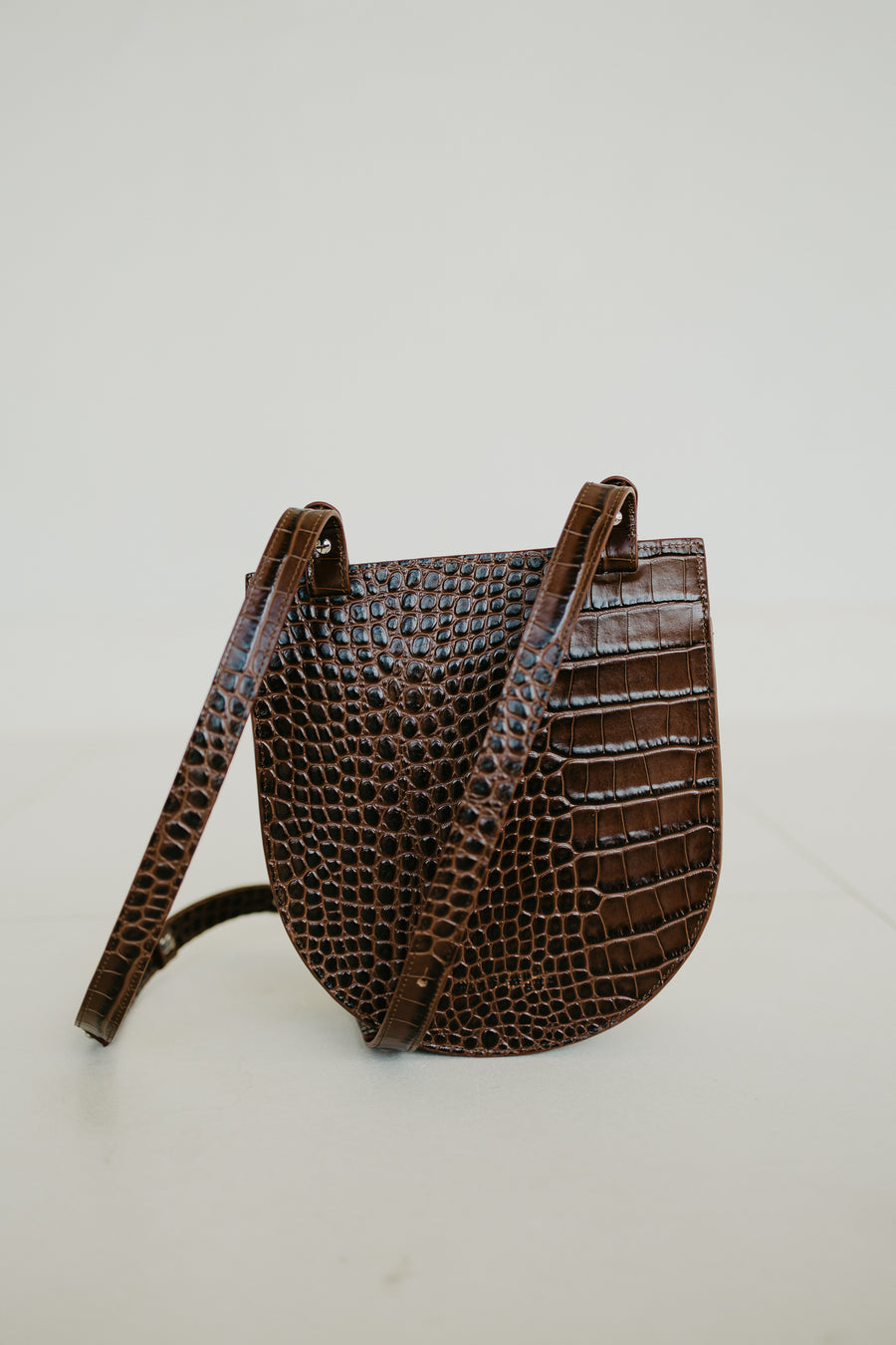 Single Saddle | Cacao Croco
