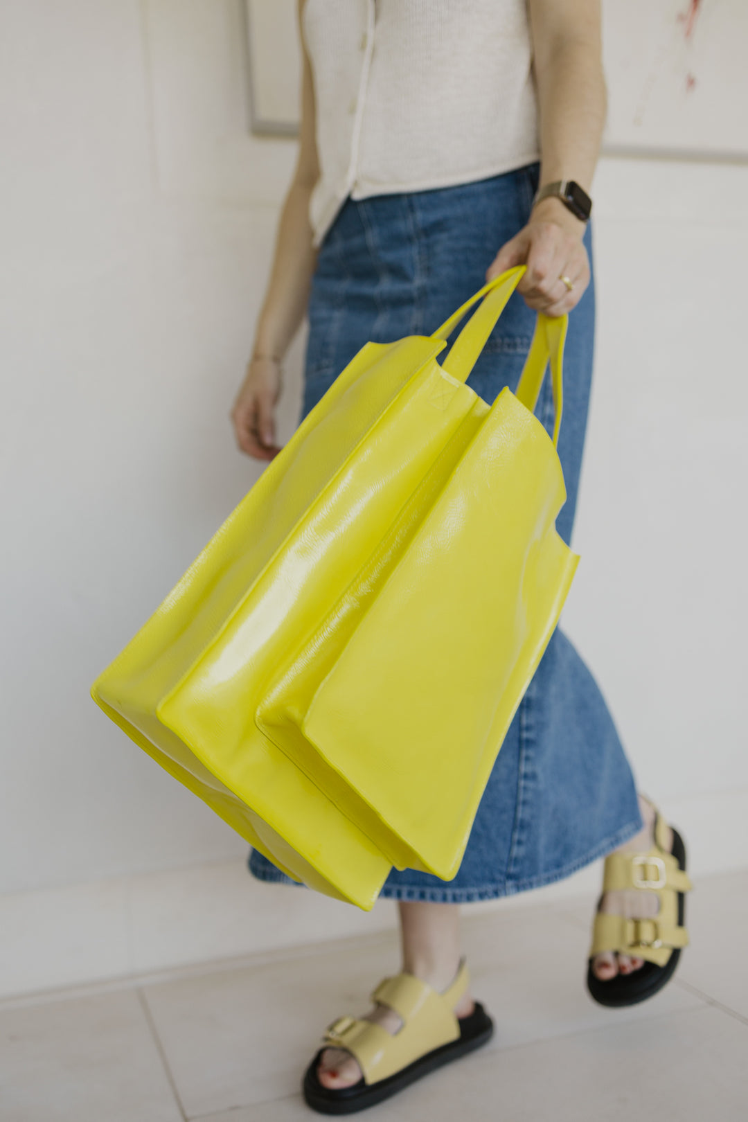 Double Shopper | Limon Stone