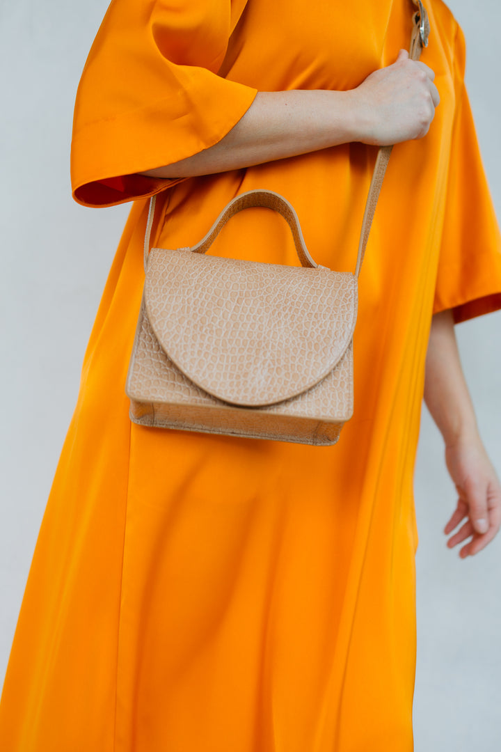 Micro Briefcase | Lecce Little Croco