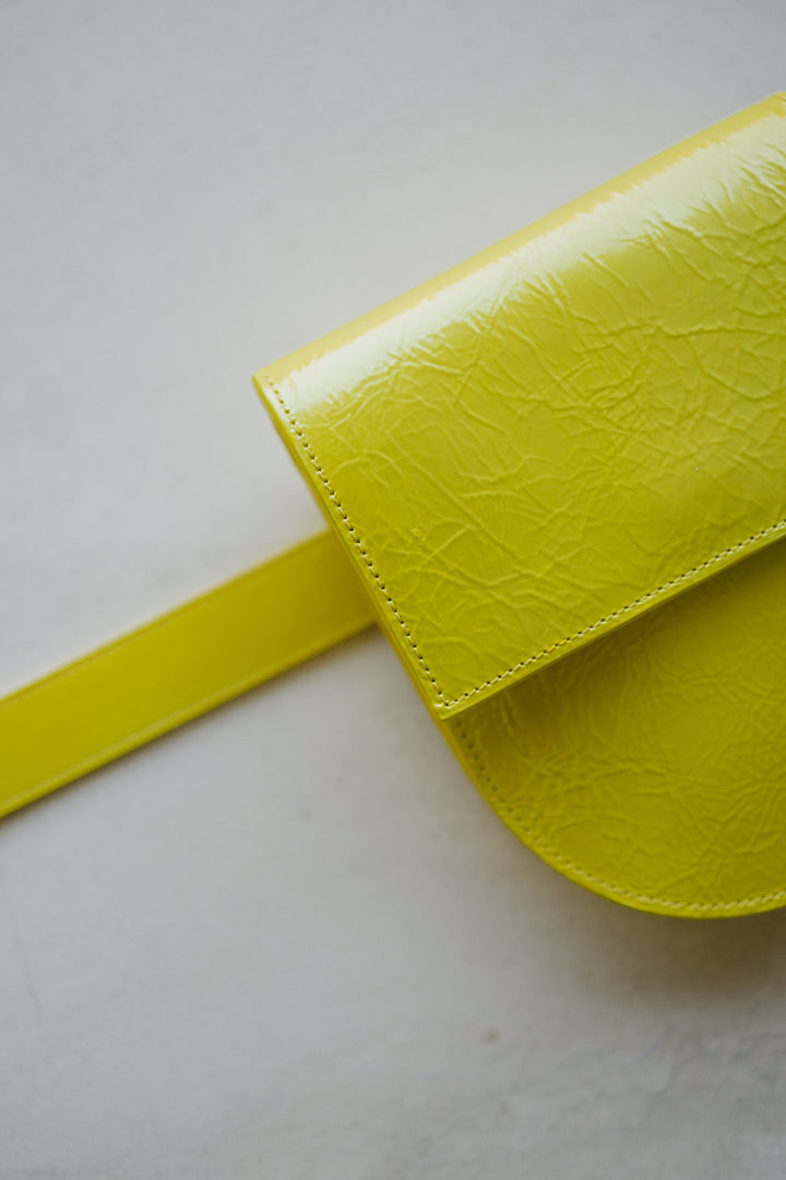 Belt Bag: Belt XL Limon Stone + Half Moon Limon Stone + Pastille Limon Stone