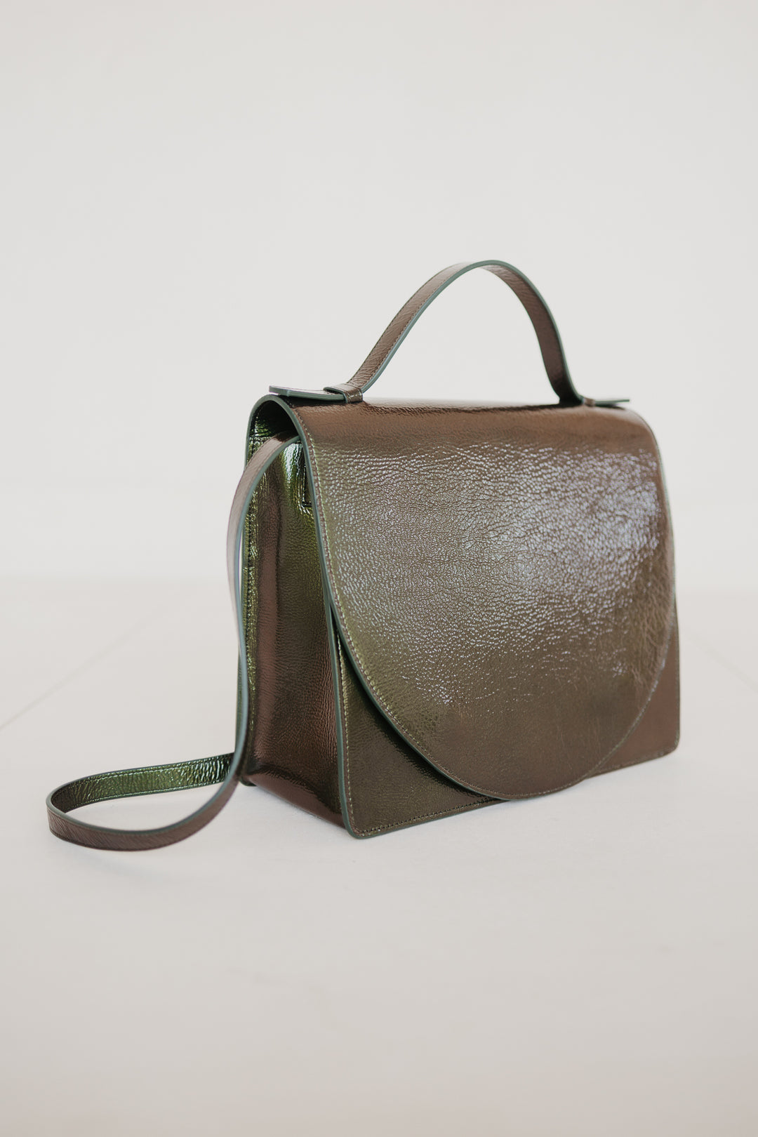 Midi Briefcase 2.0 | Kiwi Rose Stone