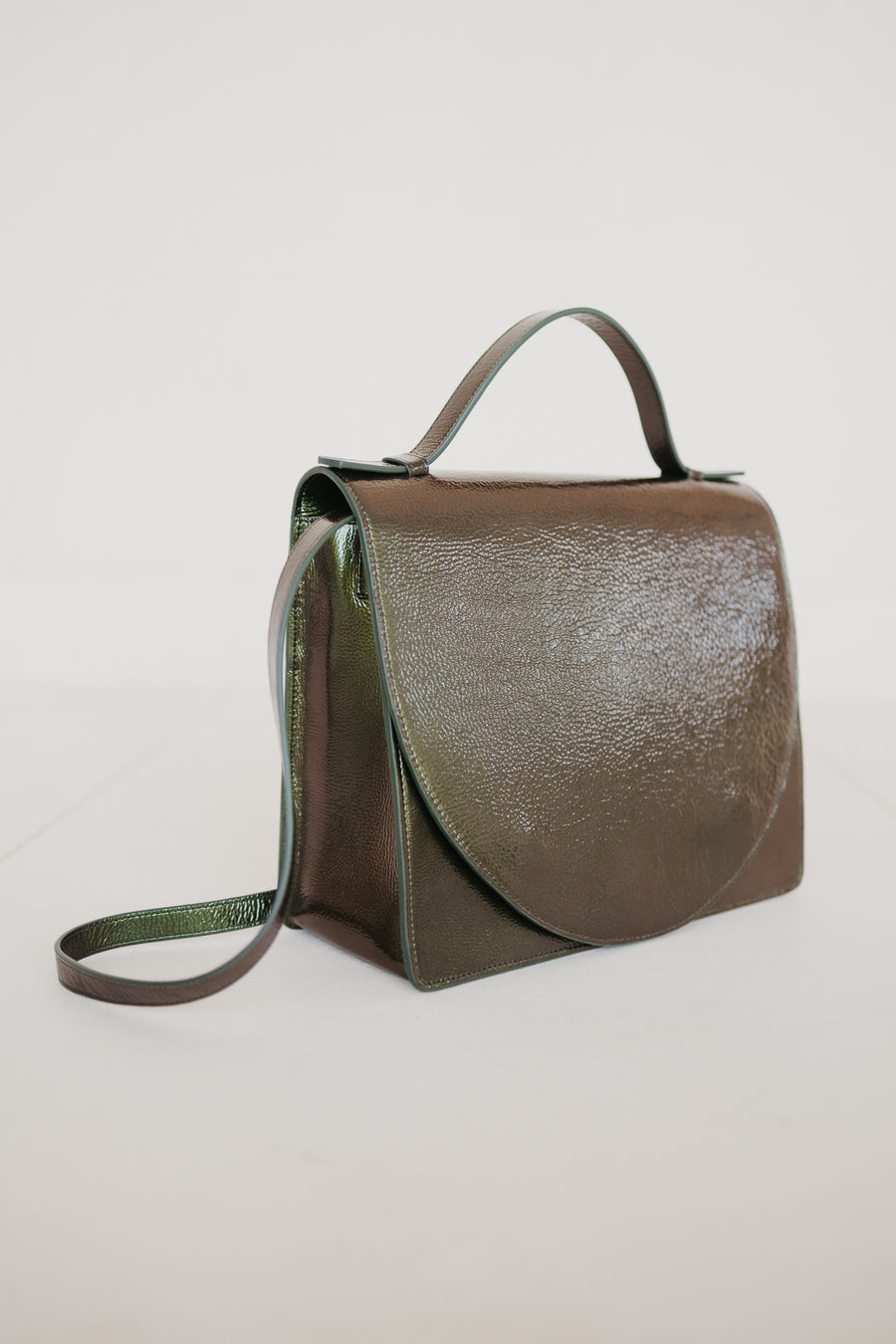 Midi Briefcase 2.0 | Kiwi Rose Stone