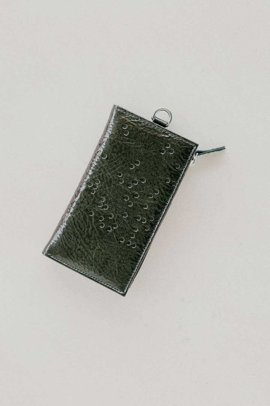 Cardholder Zip Dots | Kiwi Rose Stone