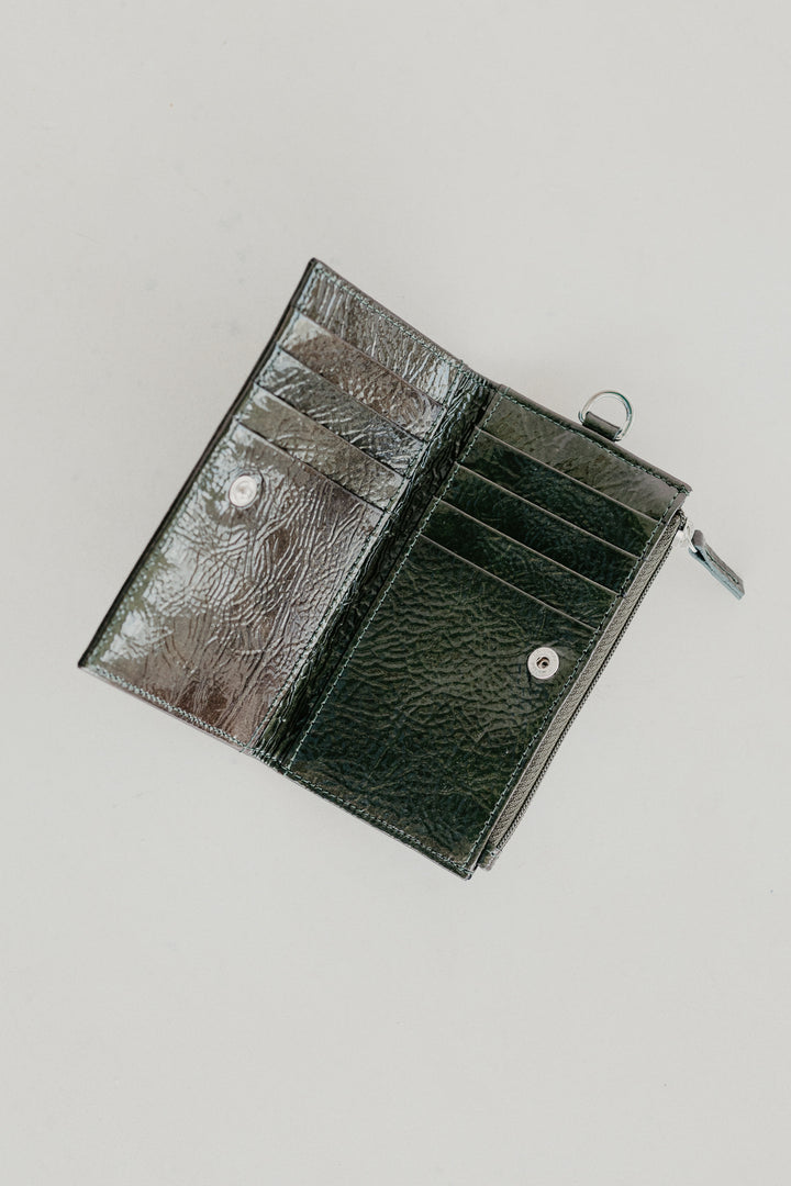 Cardholder Zip Dots | Kiwi Rose Stone