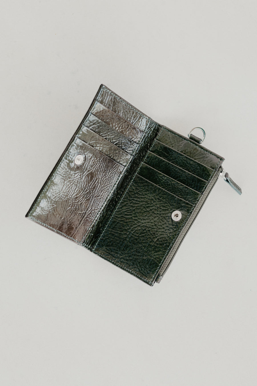 Cardholder Zip Dots | Kiwi Rose Stone